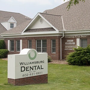 Exterior view Village Drive Dental office building