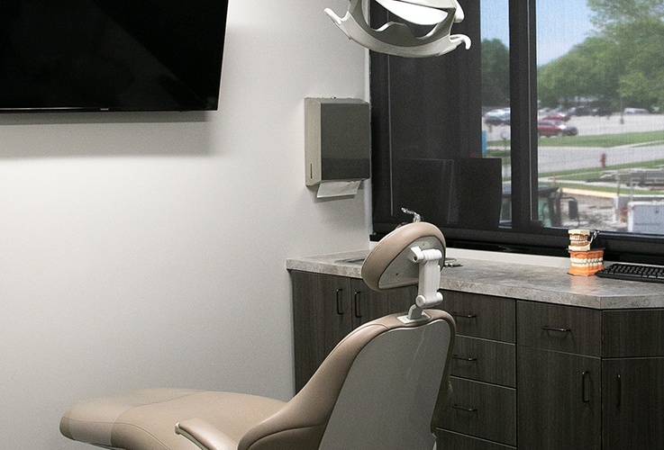 Modern dental treatment room