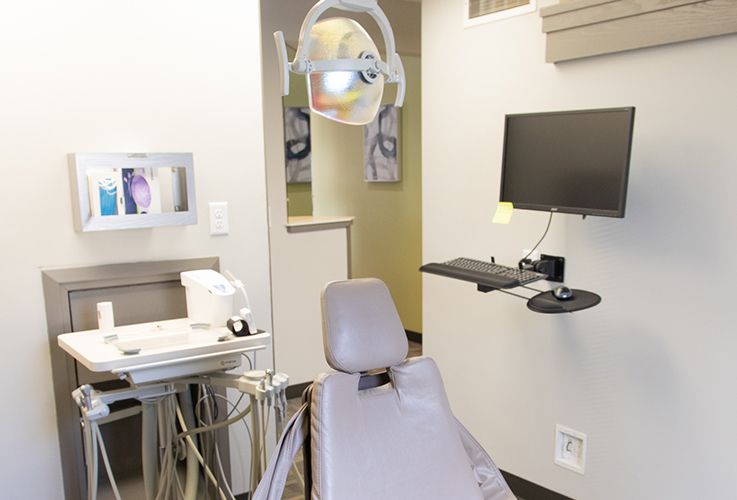 Modern dental treatment room