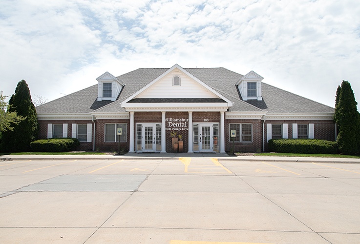 Outside view of Village Drive dental office