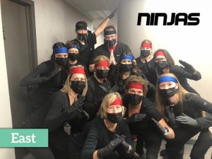 East location dentists dressed as ninjas,