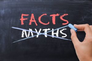 fact and myth words for myths about children’s dentistry